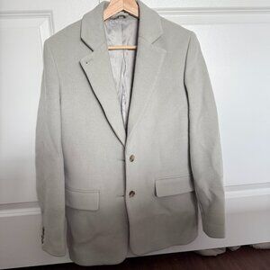 & Other Stories Light Gray/Green Blazer